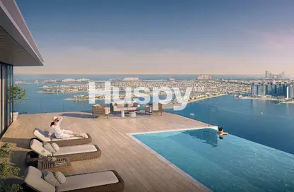 Apartment - 1 Bedroom - 1 Bathroom for sale in Seapoint - EMAAR Beachfront - Dubai Harbour - Dubai