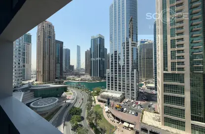 شقة - غرفة نوم - 2 حمامات للايجار في برج إنديجو - (JLT) مجمع D - أبراج بحيرة الجميرا - دبي