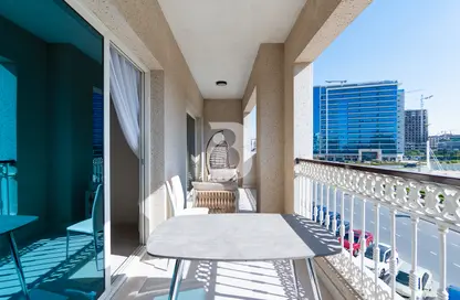 Balcony image for: Apartment - 1 Bedroom - 2 Bathrooms for sale in Burj View Residence - Arjan - Dubai, Image 1