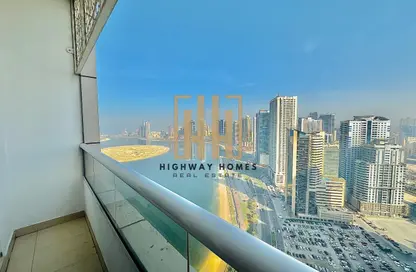 شقة - غرفة نوم - 2 حمامات للايجار في الواحة ريزيدنس - الخان - الشارقة