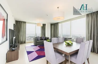Hotel  and  Hotel Apartment - 2 Bedrooms - 3 Bathrooms for rent in Nassima Tower - Sheikh Zayed Road - Dubai