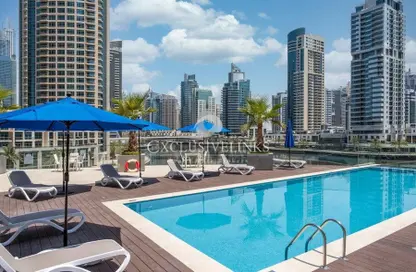 Apartment - Studio - 1 Bathroom for sale in LIV Residence - Dubai Marina - Dubai