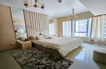 شقة - غرفة نوم - 2 حمامات للايجار في برج أونتاريو - الخليج التجاري - دبي