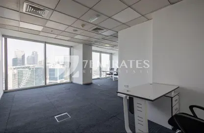 Office Space - Studio - 1 Bathroom for rent in The Binary Tower - Business Bay - Dubai