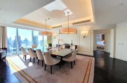 Dining Room image for: Apartment - 4 Bedrooms - 5 Bathrooms for sale in Kempinski BLVD - Downtown Dubai - Dubai, Image 1