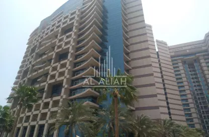 Outdoor Building image for: Apartment - 3 Bedrooms - 4 Bathrooms for rent in Khalidiya Towers - Al Khalidiya - Abu Dhabi, Image 1