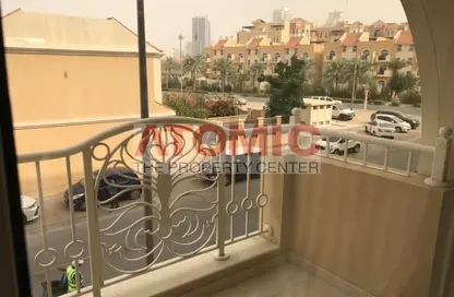 شقة - غرفة نوم - 2 حمامات للايجار في الخزامى 1 - حدائق الإمارات 1 - قرية الجميرا سركل - دبي