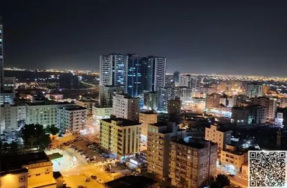 شقة - غرفة نوم - 2 حمامات للايجار في مساكن كورنيش عجمان - طريق كورنيش عجمان - عجمان