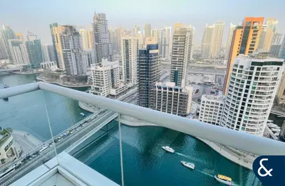 Apartment - 2 Bedrooms - 3 Bathrooms for rent in Continental Tower - Dubai Marina - Dubai