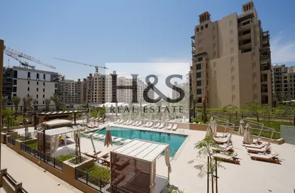 Apartment - 1 Bedroom - 1 Bathroom for rent in Jadeel 3 - Madinat Jumeirah Living - Umm Suqeim - Dubai