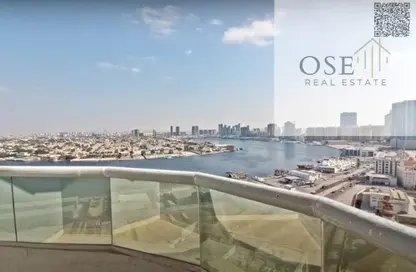 شقة - غرفة نوم - 2 حمامات للبيع في أورينت تاور 1 - أورينت تاور - البستان - عجمان