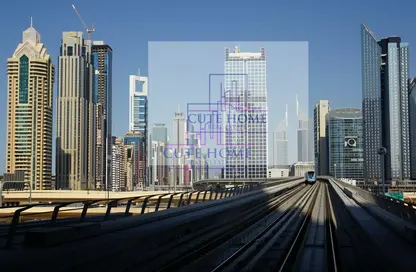 Office Space - Studio - 4 Bathrooms for rent in Aspin Tower - Sheikh Zayed Road - Dubai