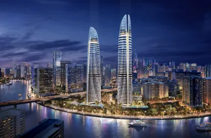 Apartment - 1 Bedroom - 2 Bathrooms for sale in Canal Heights - Business Bay - Dubai