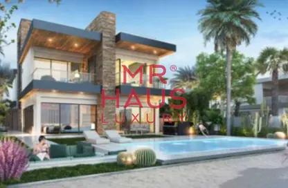 Townhouse - 5 Bedrooms - 6 Bathrooms for sale in Costa Brava 1 - Costa Brava at DAMAC Lagoons - Damac Lagoons - Dubai
