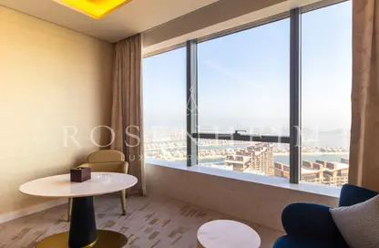 Apartment - Studio - 1 Bathroom for rent in The Palm Tower - Palm Jumeirah - Dubai