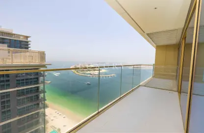 Apartment - 1 Bedroom - 2 Bathrooms for sale in Grand Bleu Tower 2 - EMAAR Beachfront - Dubai Harbour - Dubai
