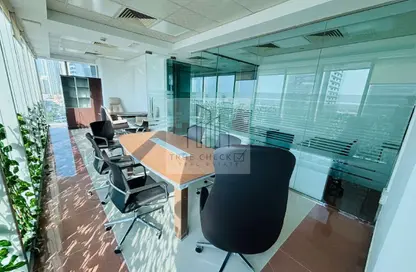 Office Space - Studio - 1 Bathroom for rent in The Prism - Business Bay - Dubai