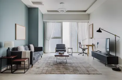 Apartment - 1 Bedroom - 2 Bathrooms for rent in Me Do Re Tower - JLT Cluster L - Jumeirah Lake Towers - Dubai
