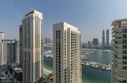Apartment - 2 Bedrooms - 2 Bathrooms for sale in Beach Vista - EMAAR Beachfront - Dubai Harbour - Dubai