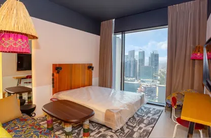 Apartment - Studio - 1 Bathroom for rent in Mama Shelter Residences - Business Bay - Dubai