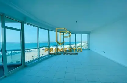 Duplex - 4 Bedrooms - 5 Bathrooms for rent in Bel Ghailam Tower - Corniche Road - Abu Dhabi