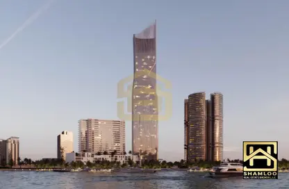 شقة - غرفة نوم - 2 حمامات للبيع في تايجرسكاي تاور - الخليج التجاري - دبي
