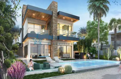 Villa - 6 Bedrooms - 6 Bathrooms for sale in Costa Brava 1 - Costa Brava at DAMAC Lagoons - Damac Lagoons - Dubai