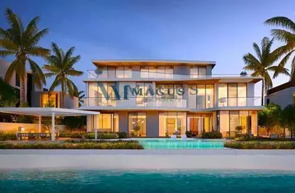 Villa - 5 Bedrooms - 6 Bathrooms for sale in Palm Jebel Ali Frond M - Palm Jebel Ali - Dubai