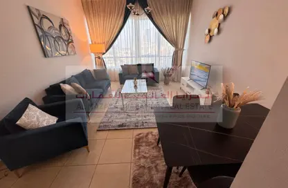 Apartment - 1 Bedroom - 2 Bathrooms for rent in Beach Tower 2 - Al Khan Lagoon - Al Khan - Sharjah