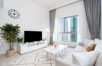 Apartment - 1 Bedroom - 2 Bathrooms for rent in Central Tower - Bay Central - Dubai Marina - Dubai