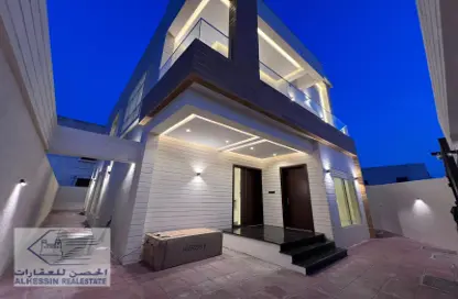 Outdoor House image for: Villa - 4 Bedrooms - 7 Bathrooms for sale in Al Yasmeen 1 - Al Yasmeen - Ajman, Image 1