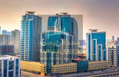 شقة - غرفة نوم - 2 حمامات للبيع في أورينت تاور 1 - أورينت تاور - البستان - عجمان