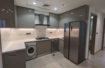 Kitchen image for: Apartment - 3 Bedrooms - 3 Bathrooms for rent in AZIZI Riviera 15 - Meydan One - Meydan - Dubai, Image 1
