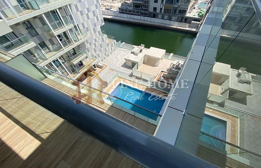 Apartment for Rent in Al Raha Lofts Luxurious Full Furnished 1BR apart