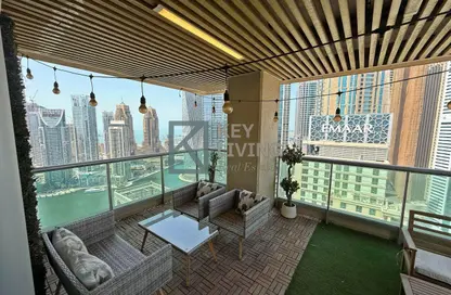 Apartment - 3 Bedrooms - 4 Bathrooms for rent in Murjan Tower - Emaar 6 Towers - Dubai Marina - Dubai