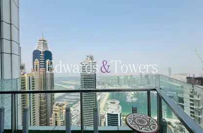 Penthouse - 4 Bedrooms - 6 Bathrooms for rent in 23 Marina - Dubai Marina - Dubai