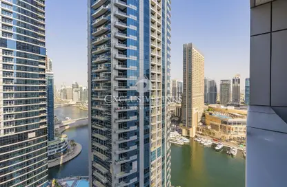 Outdoor Building image for: Apartment - 1 Bedroom - 2 Bathrooms for sale in Bay Central West - Bay Central - Dubai Marina - Dubai, Image 1