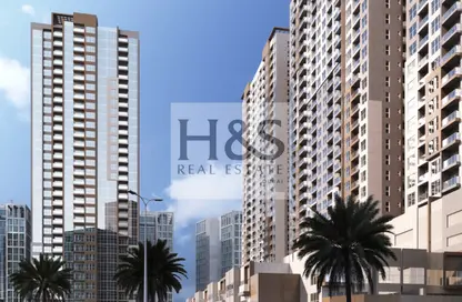 Apartment - 2 Bedrooms - 3 Bathrooms for sale in Ajman One - Phase 2 - Ajman Downtown - Ajman