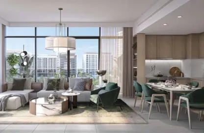 Living / Dining Room image for: Apartment - 1 Bedroom - 1 Bathroom for sale in Elvira - Park Heights - Dubai Hills Estate - Dubai, Image 1