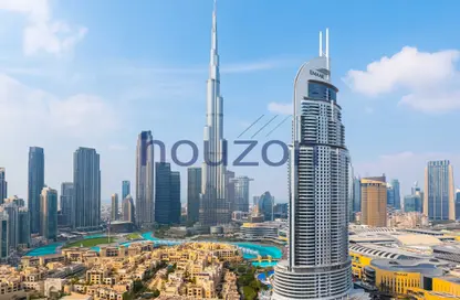 شقة - 2 غرف نوم - 2 حمامات للايجار في برج رويال - دبي وسط المدينة - دبي