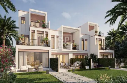 Townhouse - 4 Bedrooms - 4 Bathrooms for sale in Costa Brava 1 - Costa Brava at DAMAC Lagoons - Damac Lagoons - Dubai