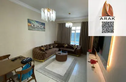 Apartment - 1 Bedroom - 1 Bathroom for rent in Humaid Gate Tower - Al Humaid City - Ajman