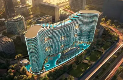 شقة - غرفة نوم - 2 حمامات للبيع في بينغاتي أكوارايز - الخليج التجاري - دبي