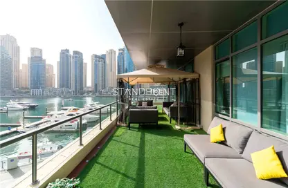 Apartment - 3 Bedrooms - 3 Bathrooms for rent in Al Majara 5 - Al Majara - Dubai Marina - Dubai