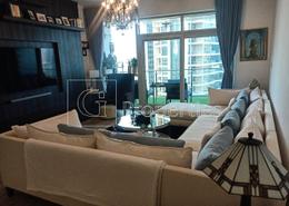 Living Room image for: Apartment - 3 bedrooms - 3 bathrooms for rent in Marina Terrace - Dubai Marina - Dubai, Image 1