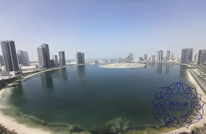 Apartment - 2 Bedrooms - 2 Bathrooms for rent in Beach Tower 1 - Al Khan Lagoon - Al Khan - Sharjah