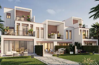 Townhouse - 5 Bedrooms - 5 Bathrooms for sale in Costa Brava 1 - Costa Brava at DAMAC Lagoons - Damac Lagoons - Dubai