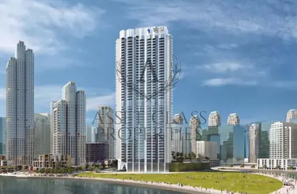Apartment - Studio - 1 Bathroom for sale in Peninsula Three - Peninsula - Business Bay - Dubai
