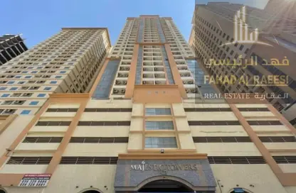 شقة - غرفة نوم - 2 حمامات للبيع في C3 برج ماجستيك - مدينة الإمارات - عجمان