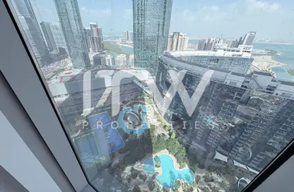 Apartment - Studio - 1 Bathroom for rent in The Gate Tower 2 - Shams Abu Dhabi - Al Reem Island - Abu Dhabi